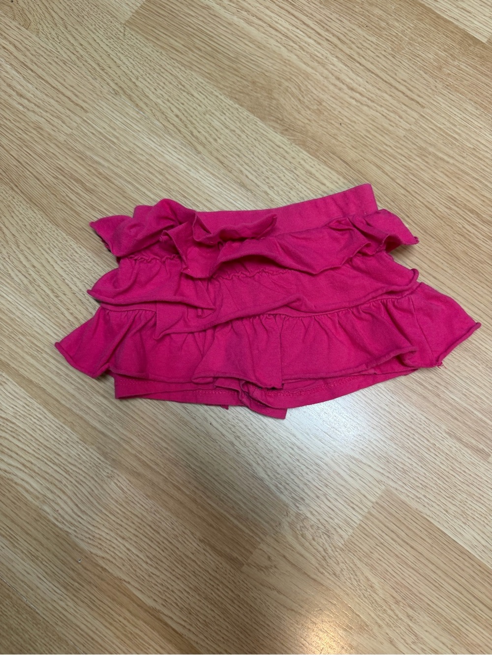 Circo Girls 24M Pink Tiered Ruffle Skort Built In Shorts Toddler Stretch Knit